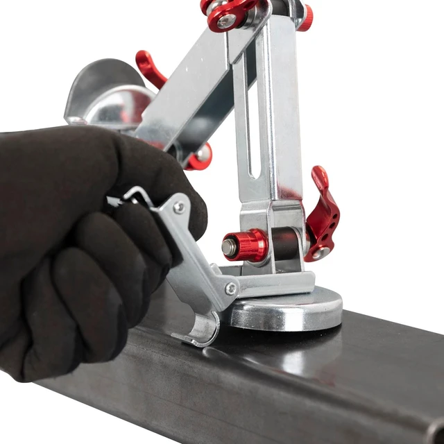 Alt view image 2 of 6 - The MagHold Extendable Arm 2.0 Magnetic Arm, 8-11 in. Reach, 40 lb Pull per Pad, 6 lb Break-Away, Pivot Joint & Cam Bolts (MDP200)