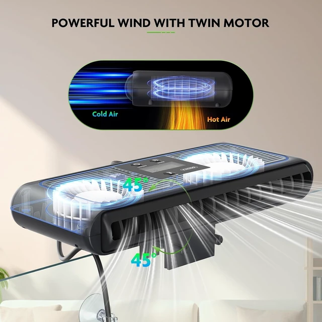 Alt view image 4 of 7 - Aquarium Water Chiller Fan with Auto Temp Control & Temperature Probe