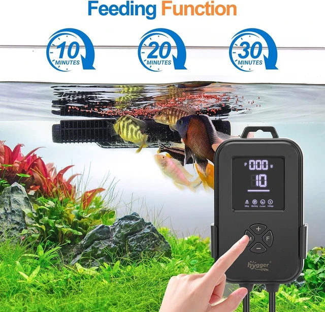 Alt view image 4 of 7 - 2000 GPH Crossflow Gyre Wavemaker with Adjustable Direction & Flow, 5 Wave Modes & Tidal Mode Magnetic Circulation Pump with Controller for Saltwater Coral Reef Tanks