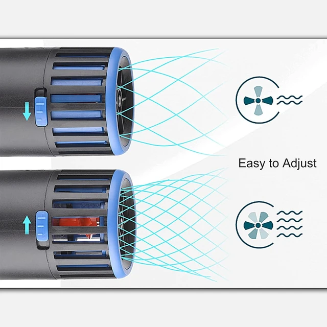 Alt view image 3 of 7 - 5400 GPH Magnetic Dual Powerheads, 25W Quiet Strong Submersible Circulation Pump & Wave Maker for 30~300 Gal Freshwater & Saltwater Tanks