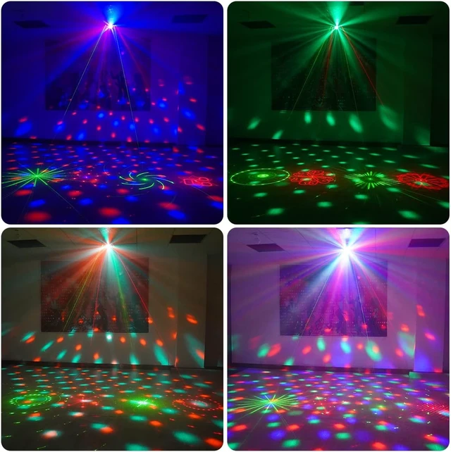 Alt view image 2 of 4 - DJ Party Disco Ball Light with DMX512 & Sound Activation LED Stage Strobe Lighting for Indoor Dance Floors, Birthdays, Raves, Bars, Karaoke, KTV, Weddings & Clubs