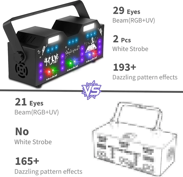 Alt view image 6 of 7 - Laser-Effect DJ Party Lights