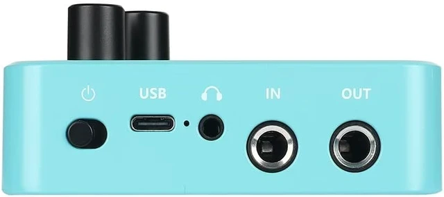 Alt view image 4 of 7 - Electric Guitar Multi-Effects Pedal with IR Cabinet Simulation, Amp Modeling & USB OTG Recording Headphone Output for Live & Studio Use