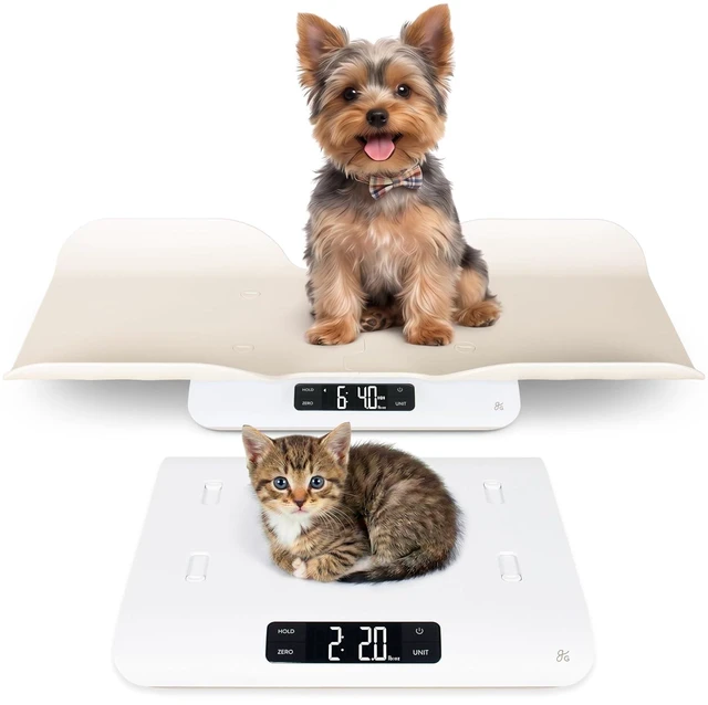 Main image of Digital Pet Scale for Cats, Dogs & Small Animals Wiggle-Proof Design