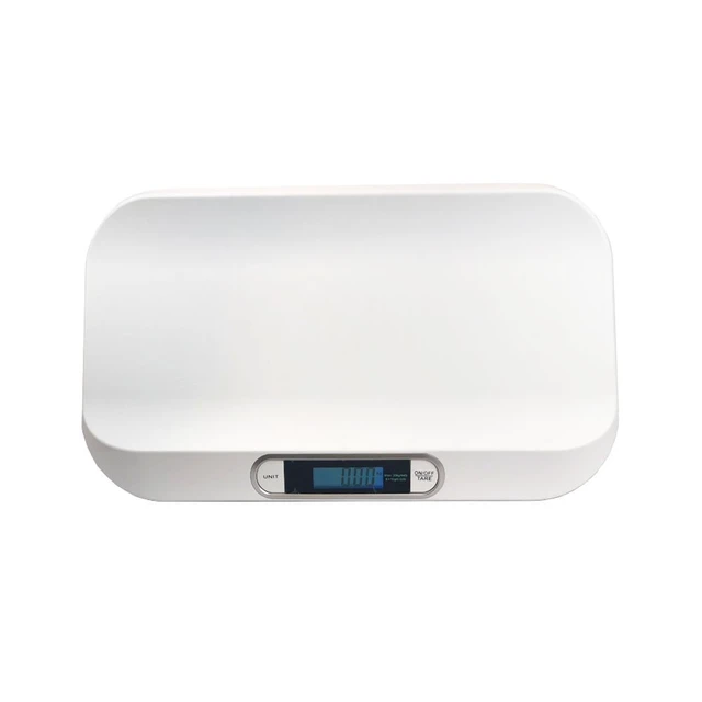 Alt view image 2 of 7 - Portable Digital Dog & Cat Scale with Electronic Display, Weighs Pet Food up to 44 Pounds for Puppy, Kitten, Small Animal, Rabbit & Tortoise