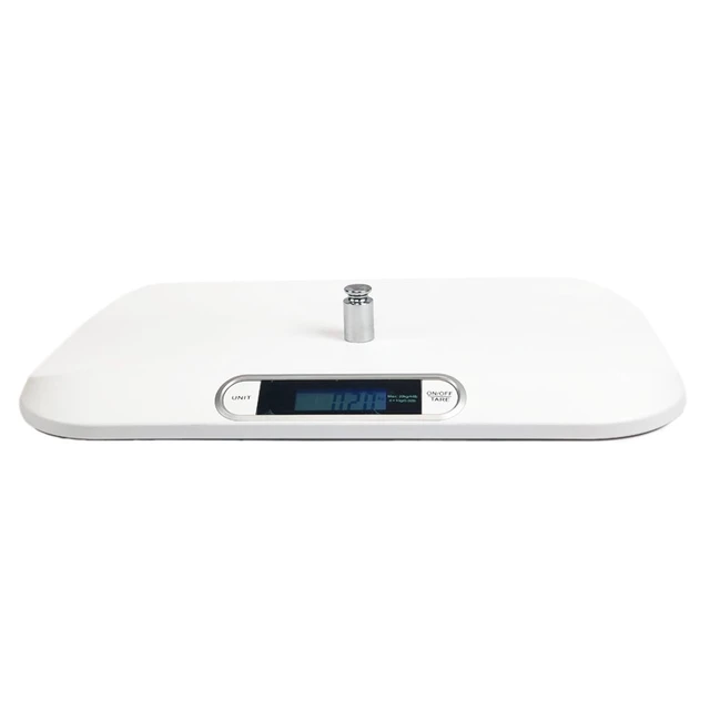 Alt view image 4 of 7 - Portable Digital Dog & Cat Scale with Electronic Display, Weighs Pet Food up to 44 Pounds for Puppy, Kitten, Small Animal, Rabbit & Tortoise