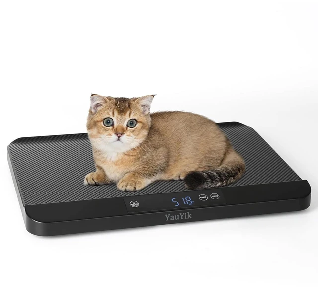 Main image of Digital Pet & Baby Scale with Non-Slip Mat, Up to 88 lb, Black