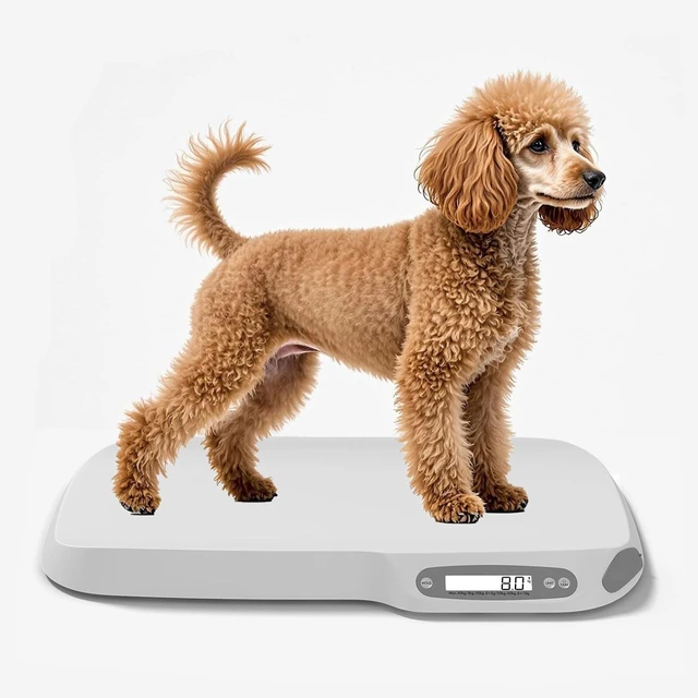 Main image of Digital Pet Scale for Small Dogs & Cats, 40g-88 Lb Measuring Range Suitable for Puppies, Kittens & Adult Animals