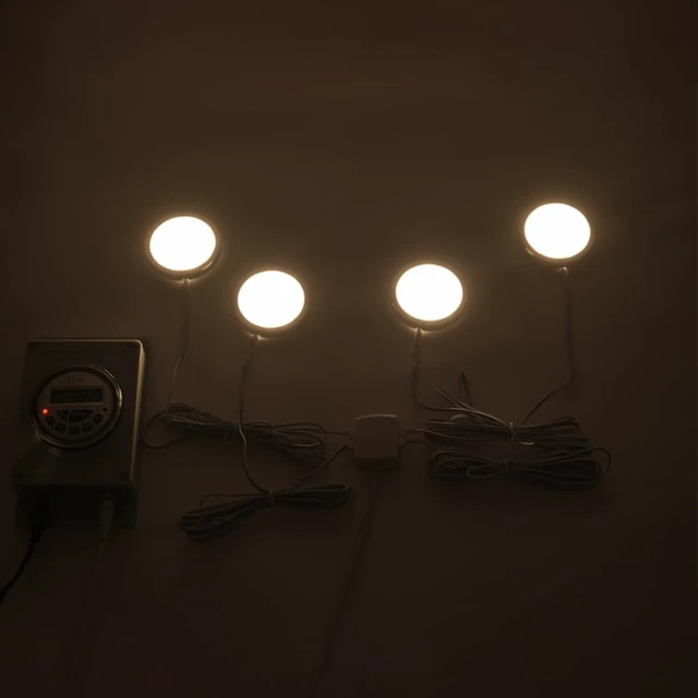 Alt view image 5 of 5 - 4000K LED Chicken Coop Light with Timer for Egg-Producing Layer Hens