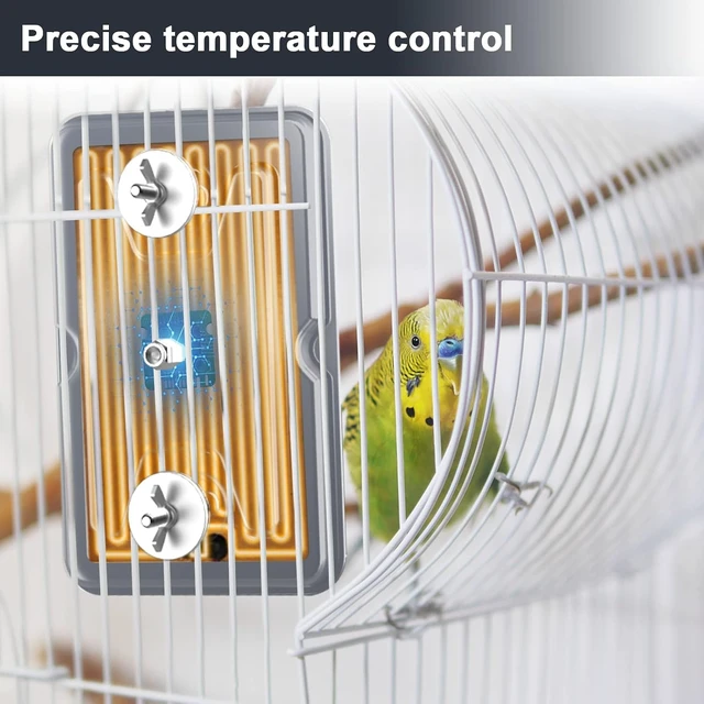 Alt view image 3 of 7 - USB Bird Heater Pad for Parakeets, 4.5" x 7" Indoor Bird Warmer