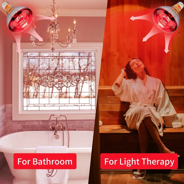 Alt view image 5 of 7 - 6-Pack 250W R40 Brooder Heat Lamp Bulbs Infrared Reflector Heating for Chicks, Chickens, Pets, Bathroom & Food