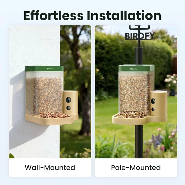Alt view image 6 of 7 - Smart Bird Feeder Camera with Lifetime AI Beginner-Friendly Rookie Design