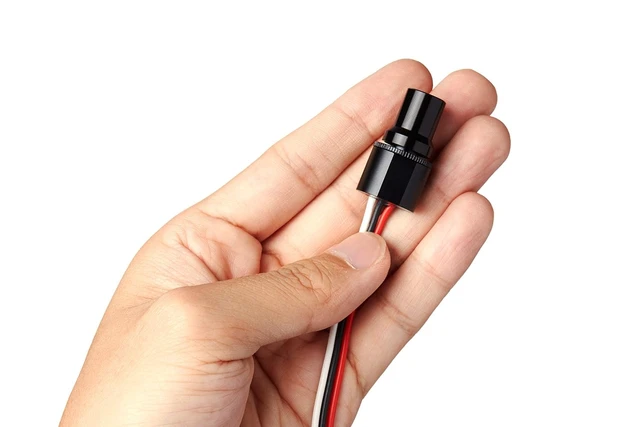 Alt view image 2 of 5 - Mini LED Dimmer Knob with Rotary Switch PWM Dimming for 12-24V LEDs, Fully Waterproof, up to 4.8A/12V or 2.4A/24V, for Automotive, Marine & Under-Cabinet Lights