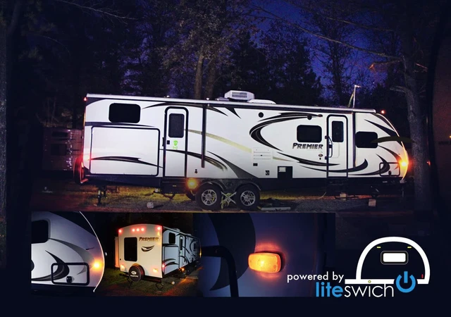 Alt view image 3 of 7 - LITESWICH 2.0 RV Light Control Turn On Your Camper Lights, Camping Accessories
