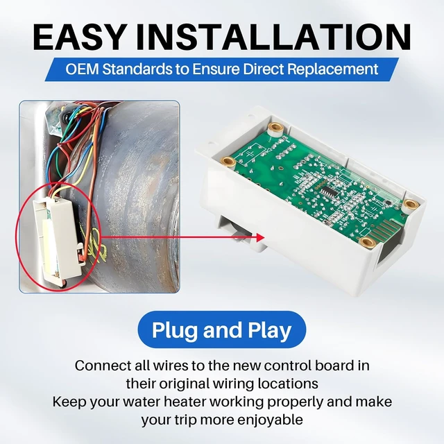 Alt view image 5 of 7 - Suburban SW RV Water Heater Ignition Control Board 520814