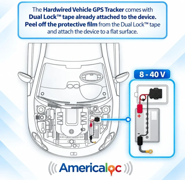 Alt view image 7 of 7 - Wired Vehicle GPS Tracker