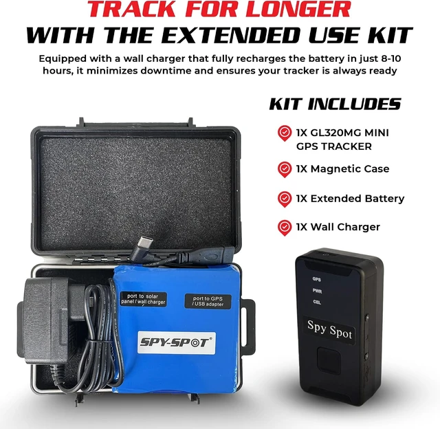 Alt view image 3 of 7 - GL320MG 4G LTE GPS Tracker with Extended Battery & Magnetic Case