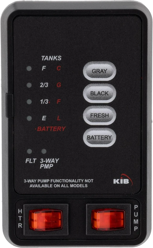 Alt view image 3 of 7 - M23 KIB Vertical RV Tank Sensor Panel