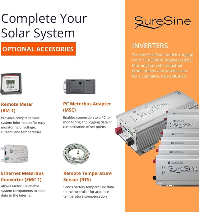 Alt view image 2 of 6 - Morningstar SunKeeper 6A PWM Solar Charge Controller & Panel Regulator