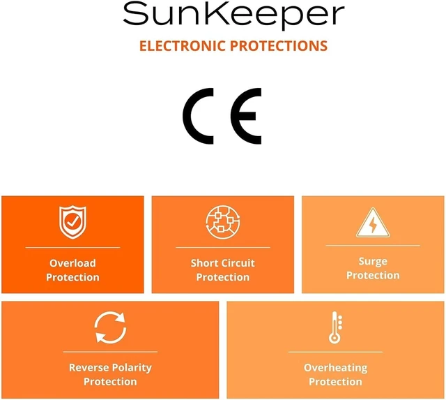 Alt view image 3 of 6 - Morningstar SunKeeper 6A PWM Solar Charge Controller & Panel Regulator