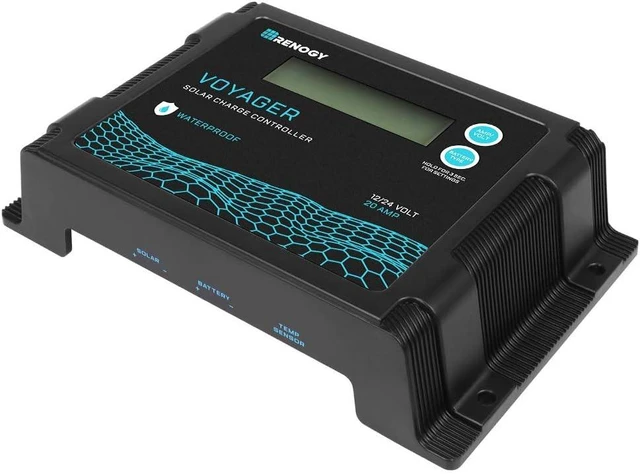Main image of Voyager 20A IP67 PWM Solar Charge Controller, 12/24V, for Marine