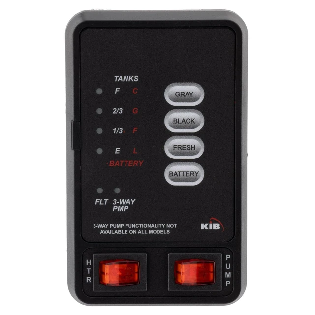 Alt view image 2 of 6 - RV Tank Level Sensor Monitor Panel
