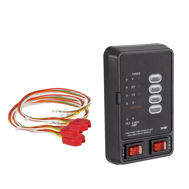 Alt view image 4 of 6 - RV Tank Level Sensor Monitor Panel