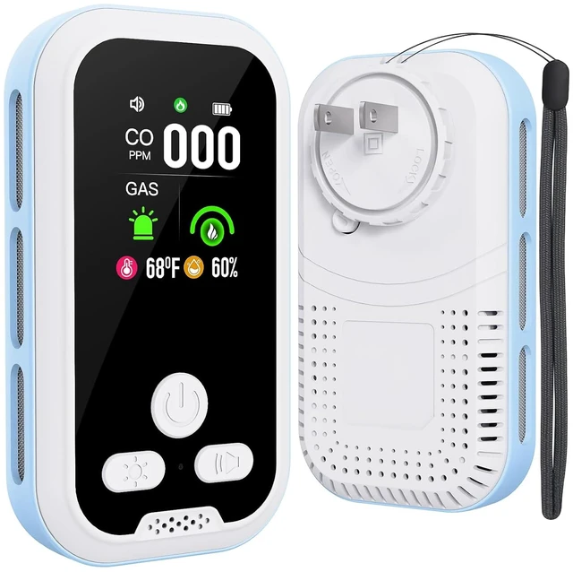 Main image of 5-in-1 Plug-in Indoor Air Quality Detector with HD Display