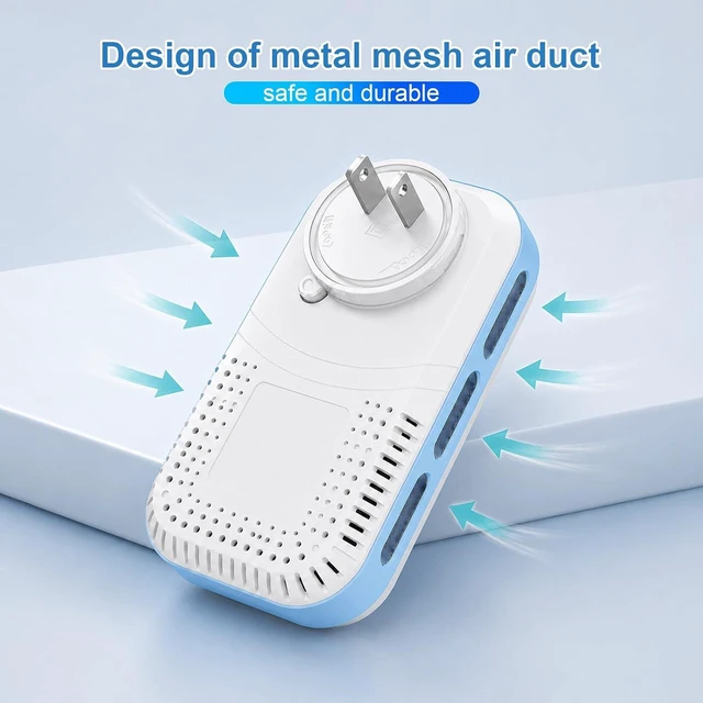 Alt view image 3 of 7 - 5-in-1 Plug-in Indoor Air Quality Detector with HD Display