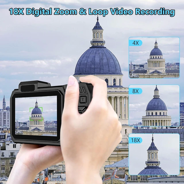 Alt view image 5 of 7 - 8K 70MP 33FT WiFi Waterproof Underwater Camera with 32GB