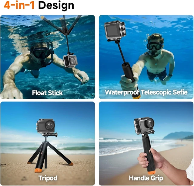Alt view image 5 of 7 - SVGo2 Underwater Camera for Swimming Pool, Beach Vacation & Snorkeling