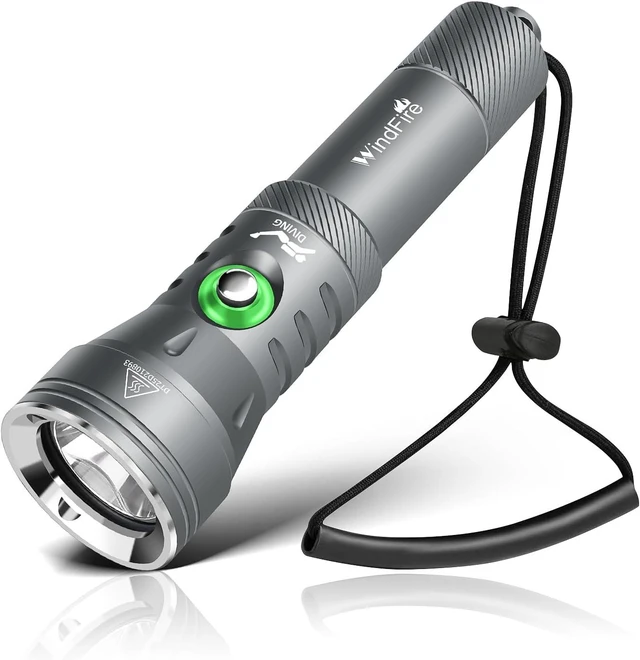 Main image of DF260 High-Powered Underwater Scuba Diving Flashlight