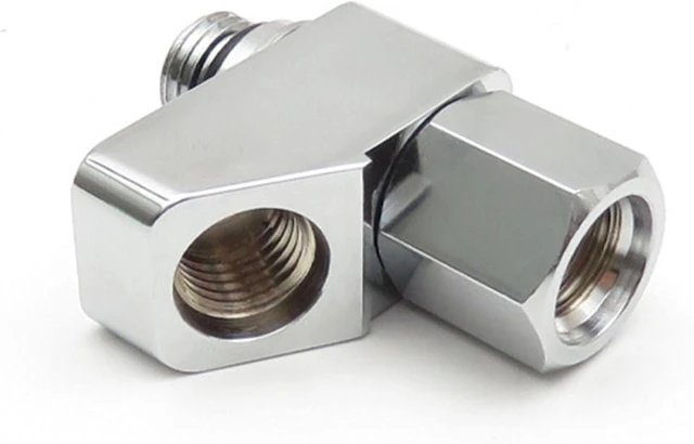 Alt view image 7 of 7 - High-Pressure Scuba Diving Splitter, 1-to-2 Swivel Adapter Flexible Lightweight Quick-Connect Gear Accessories