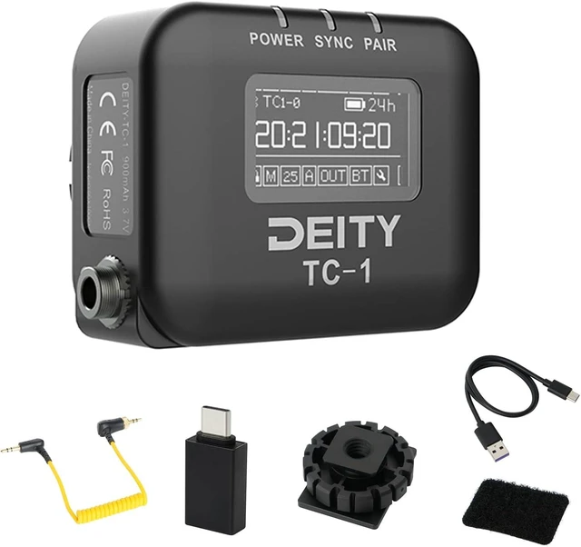 Main image of TC-1 Wireless Timecode Box, 0.5ppm Accuracy, Bluetooth 5.0 & 2.4G Radio