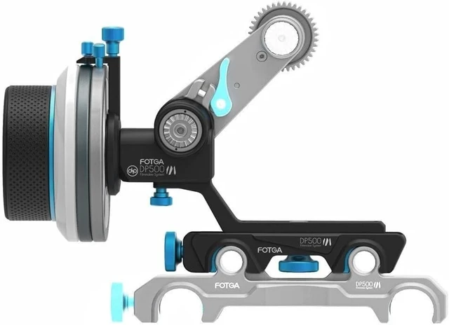Alt view image 6 of 7 - DP500III Follow Focus Puller with A/B Stop & 15mm Quick-Release Rod Clamp No Backlash, for Canon, Blackmagic, DSLR, Cinema & Mirrorless Cameras
