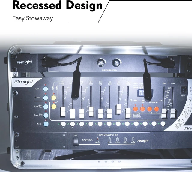 Alt view image 6 of 7 - Dimmable 3-Lamp Gooseneck LED Rack Light