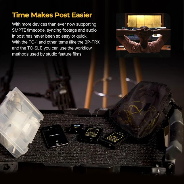 Alt view image 5 of 7 - TC-1 Wireless Timecode Box, 0.5ppm Accuracy, Bluetooth 5.0 & 2.4G Radio