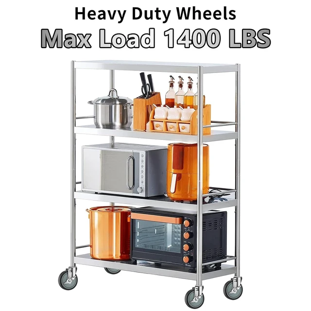 Alt view image 3 of 7 - 5-Inch Stem Casters for Wire Shelving Racks, Set of 4 Heavy-Duty Swivel Wheels with Brake, Scaffolding Wheel Replacement (.864" x 2-3/16")
