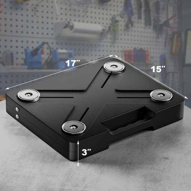 Alt view image 7 of 7 - Magnetic Laptop Holder Portable Workstation