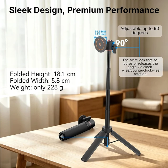 Alt view image 4 of 7 - Portable Travel Monitor Stand for 4.7''-18.5'' Monitors /Tablets/iPads/Phones