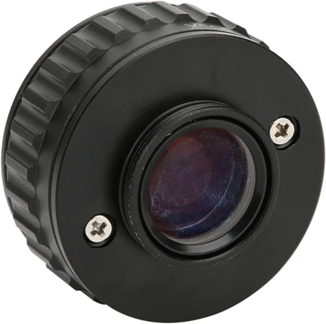 Alt view image 7 of 7 - 0.35X CTV Camera Lens Adapter Mount for Trinocular Stereo Microscope Interface