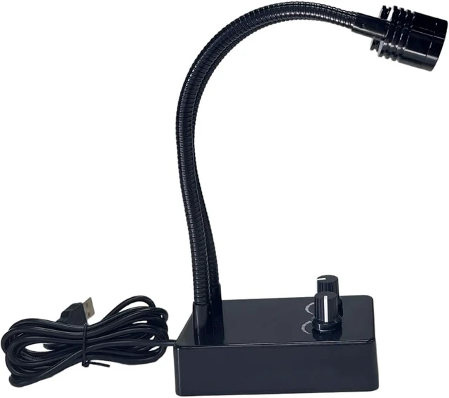 Alt view image 3 of 7 - USB Dual Gooseneck Microscope Light for PCB Repair & Soldering Lab
