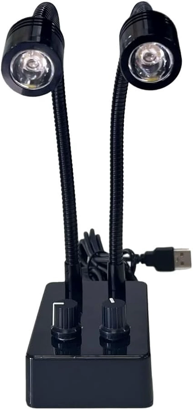Alt view image 5 of 7 - USB Dual Gooseneck Microscope Light for PCB Repair & Soldering Lab
