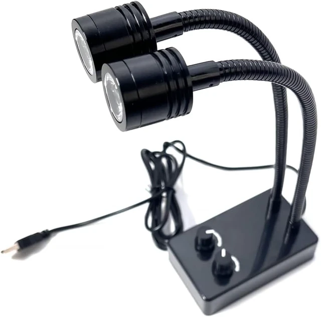 Alt view image 6 of 7 - USB Dual Gooseneck Microscope Light for PCB Repair & Soldering Lab