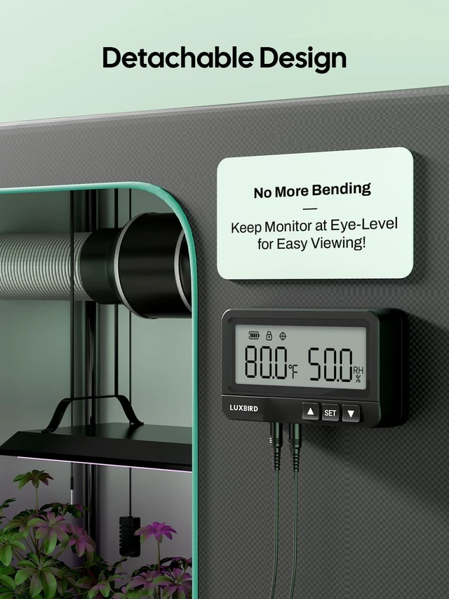 Alt view image 5 of 7 - 1200W Dual Outlet WiFi Temperature & Humidity Controller for Reptiles