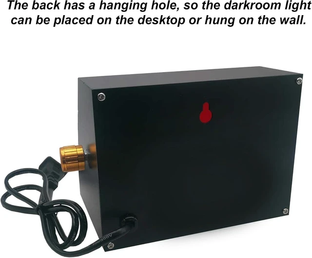 Alt view image 4 of 7 - Adjustable Dimmable LED Darkroom Red Light for X-Ray Film Wall-Mount or Desktop Lamp for Film Processing