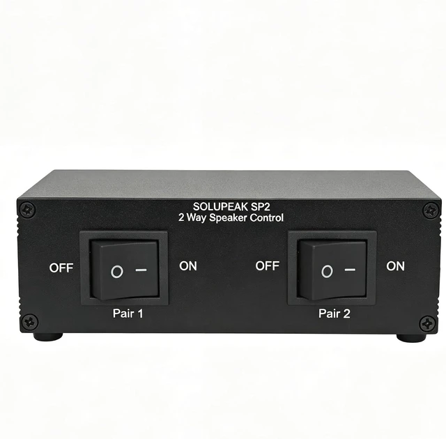Main image of SP2 2-Zone Passive Audio Speaker Selector Switch Box