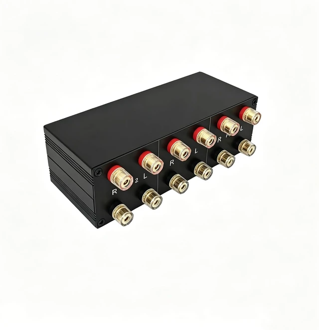Alt view image 5 of 7 - SP2 2-Zone Passive Audio Speaker Selector Switch Box