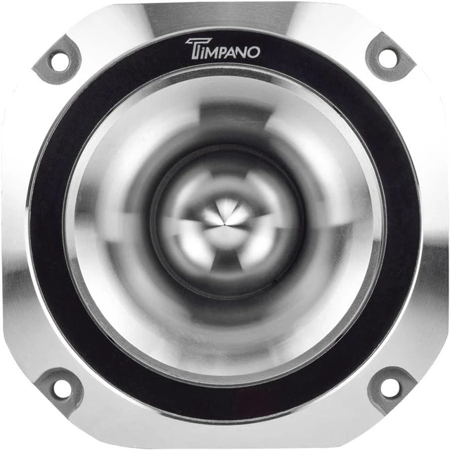 Alt view image 6 of 7 - TPT-ST25 4-Inch Chrome Super Tweeter 8 Ohm, 900 Watts Max, 107 dB, 1.5 in Voice Coil, High Sensitivity, Slim Profile Bullet Tweeters for Pro Audio (Pair)