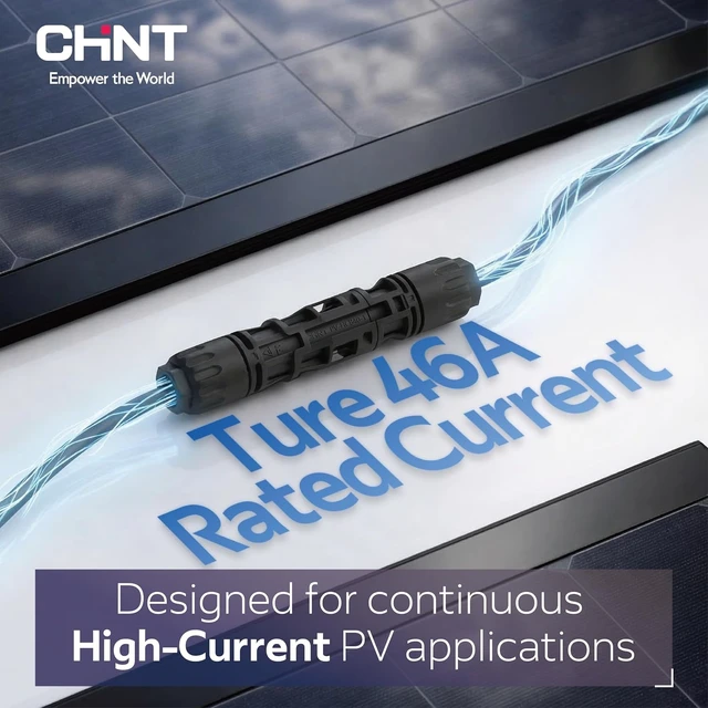 Alt view image 4 of 7 - CHINT UL 6703 & TÜV Certified Solar Panel Connectors 1500V 46A DC MC4-Compatible PV Cable Connectors Kit for 10/12/14 AWG Wire with Dust Caps & Spanners (30 Pairs)